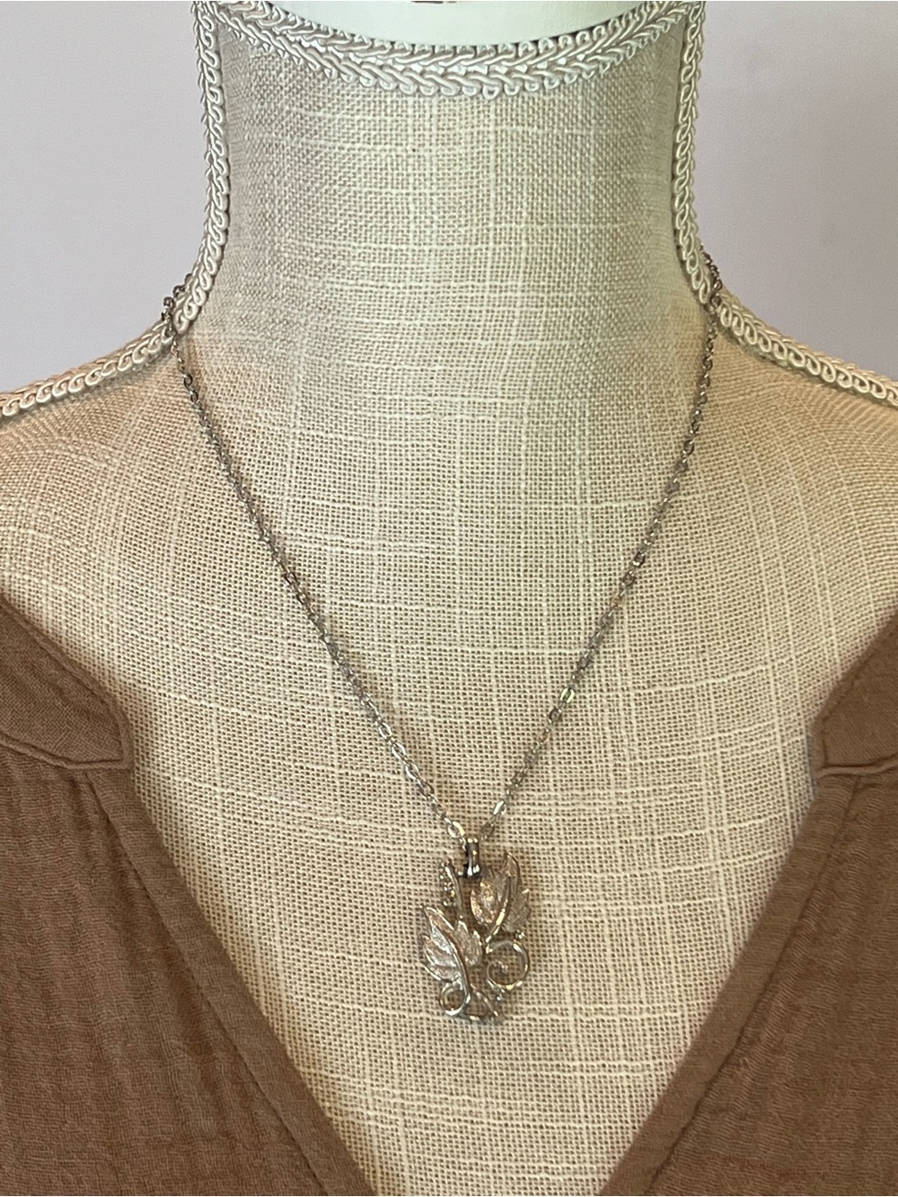 Vintage Repurposed Pendant Necklace